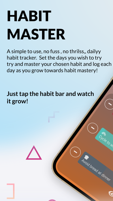 Screenshot #1 pour Habit Master