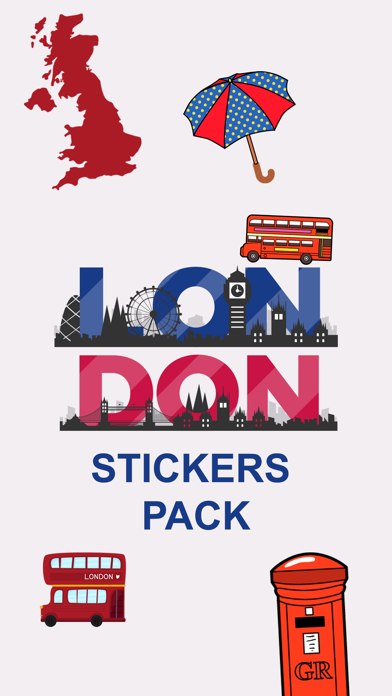 London Sticker Pack! Screenshot