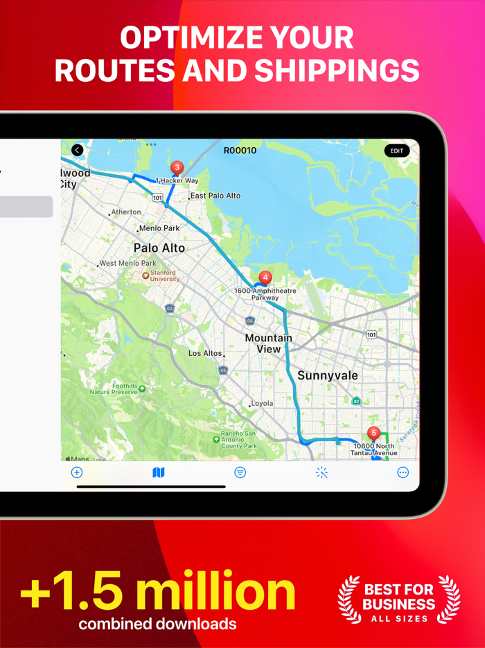 Route Planner with GPS Map