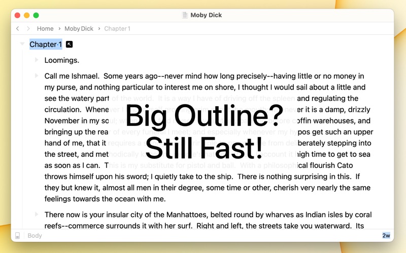 Bike Outliner | Writing App screenshot n.3