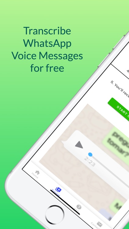 Audio Message to text convert