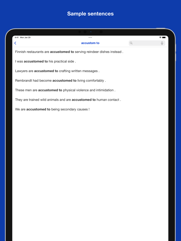 Screenshot #6 pour Phrasal Verb Dictionary Pro
