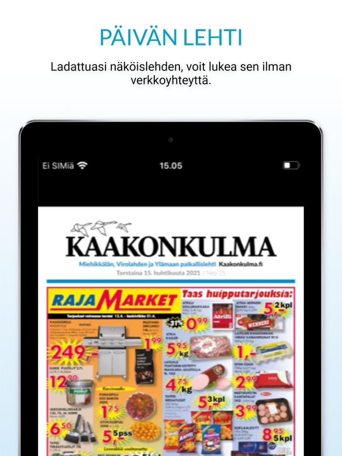 Kaakonkulma päivän lehti