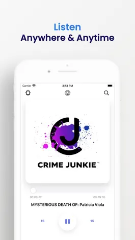 Game screenshot True Crime Podcast App hack