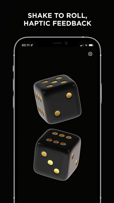 Black Dice 3D Screenshot