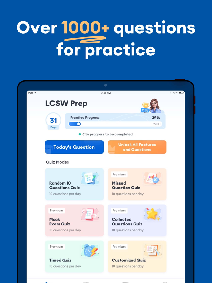 LCSW Exam Practice 2024