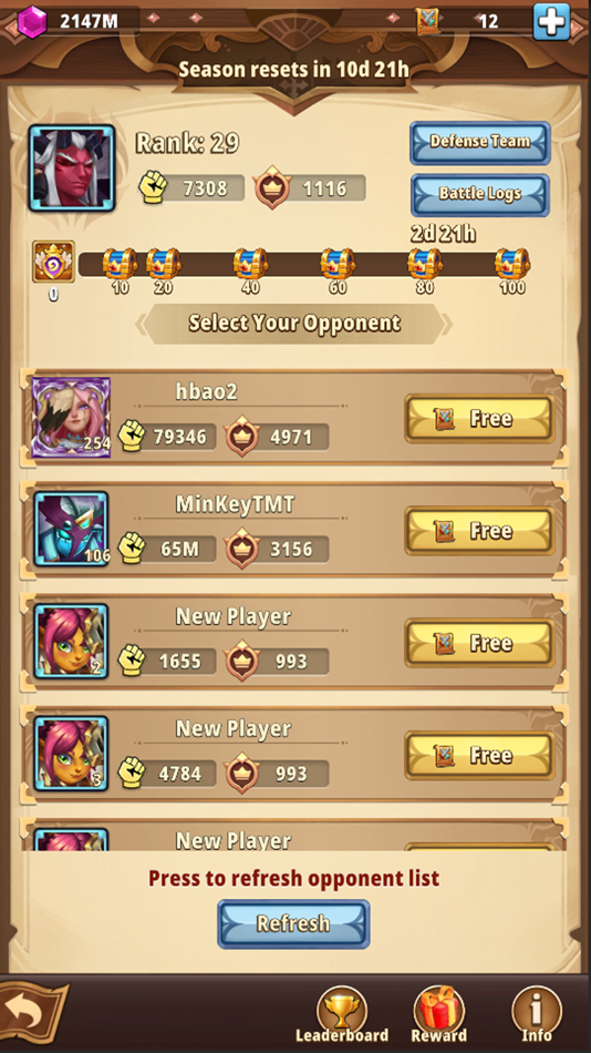 #6. Heroes Awaken: Idle RPG (iOS) Podle: Imba