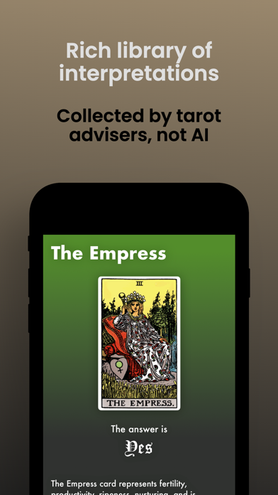 Daily Tarot Readings Screenshot