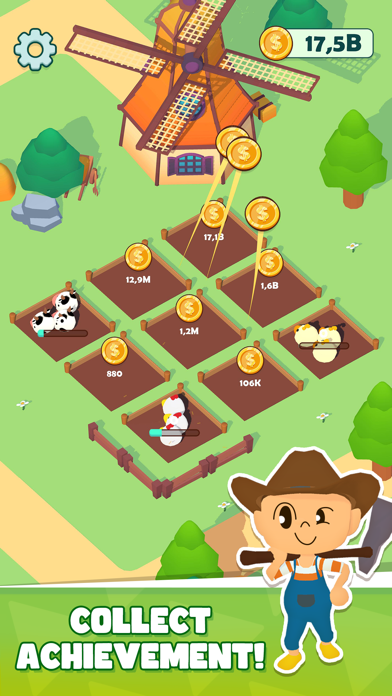 Farm Land: Idle Tycoon Screenshot