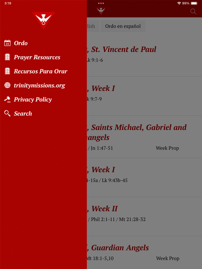 Ordo - Trinity Missions