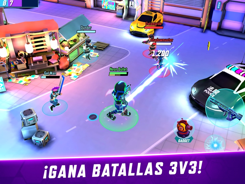 Gridpunk - PvP Battle Arena screenshot 8