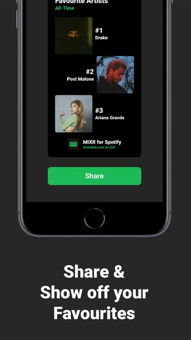 MIXR - Statistics for Spotify Screenshot