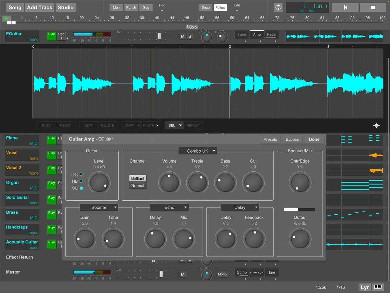 #2. MultitrackStudio for iPad (iOS) Podle: Giel Bremmers