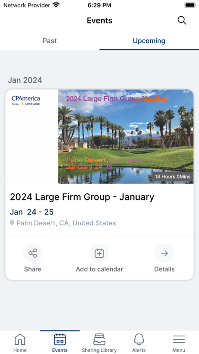CPAmerica Mobile Screenshot