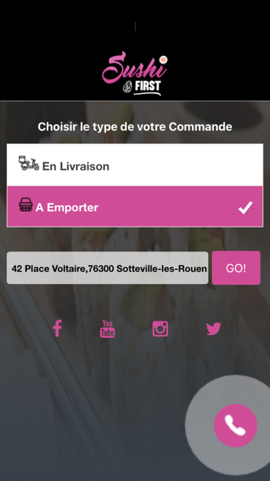 Sushi First Sotteville Rouen Screenshot