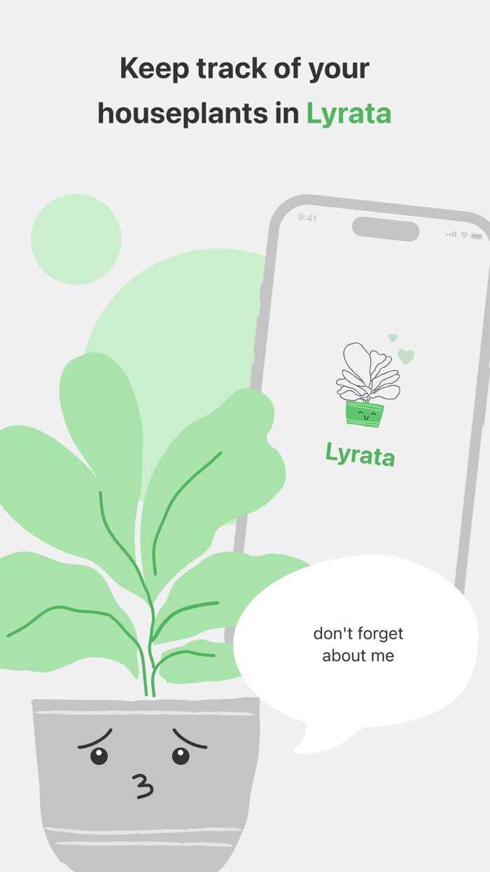 Lyrata — Plant Care Assistant