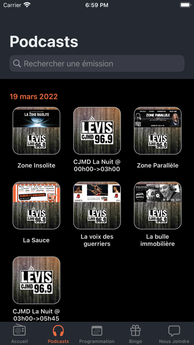 CJMD 96,9 Screenshot