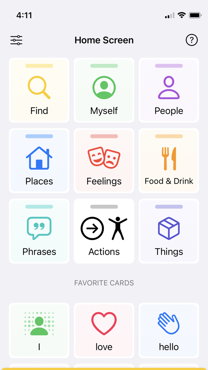 AAC Visuals Board for Autism