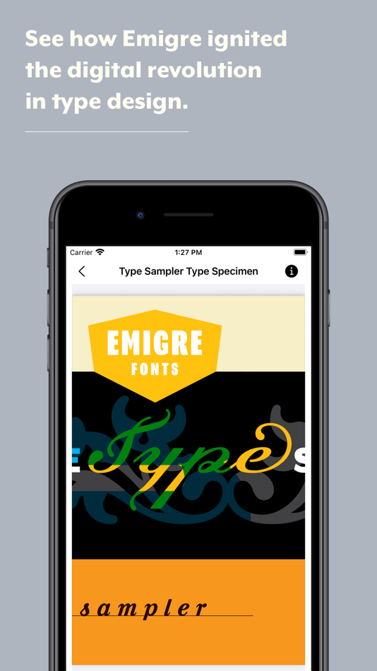 #2. Emigre Fonts (iOS) 由: Emigre Inc.
