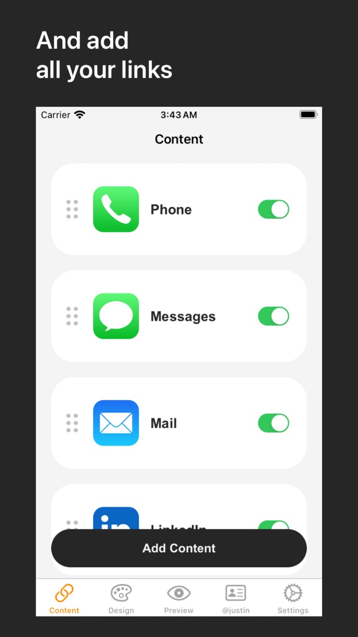 SwiftCard QR Business Card