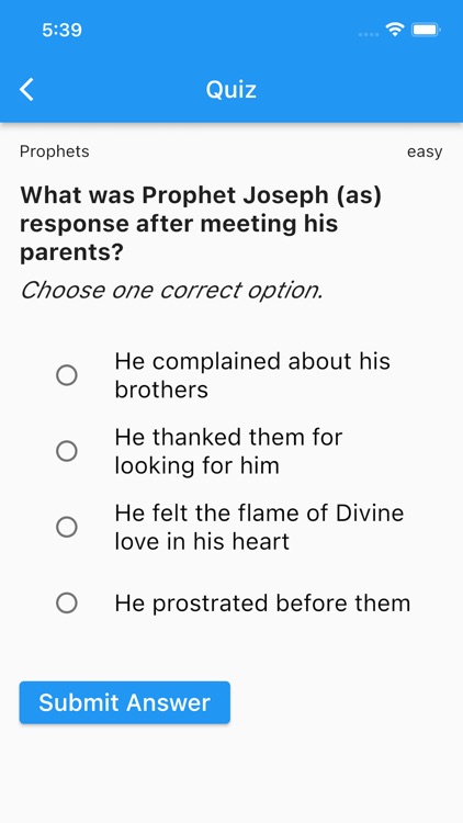 iQra: Quran Quiz