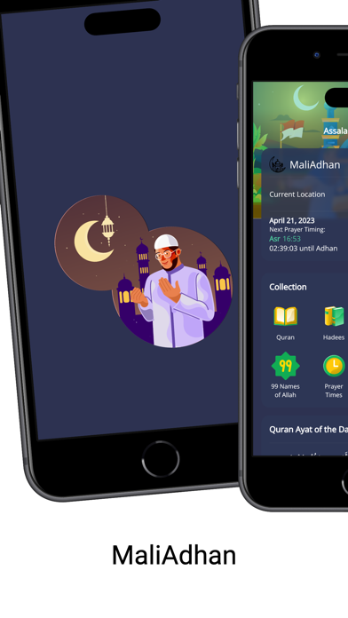 MaliAdhan: Waqtiyada Salaadda Screenshot