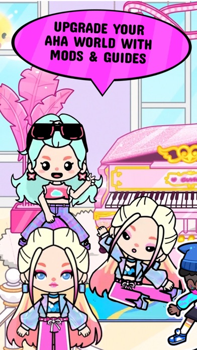 Mods & Avatars for Aha World Screenshot