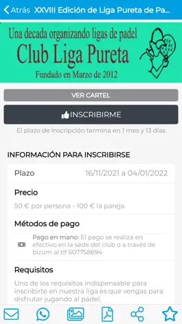 Game screenshot Liga Pureta de Padel mod apk