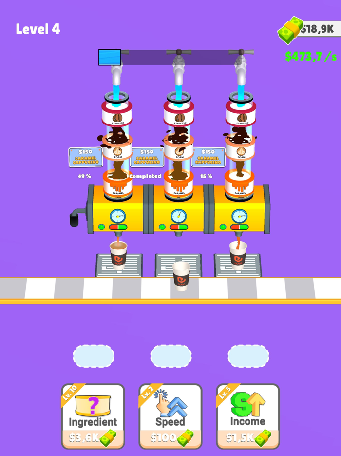 Coffee Merge Clicker