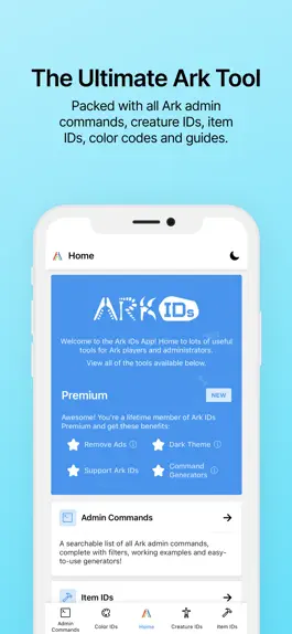 Game screenshot Ark IDs - Admin Commands & IDs apk