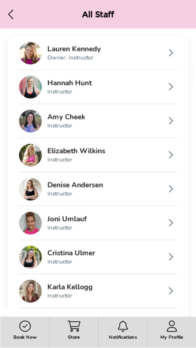 Flock Fitness Screenshot