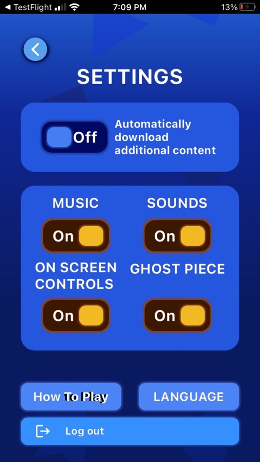 #2. Square Tetris (iOS) 由: Muhammad Kashif