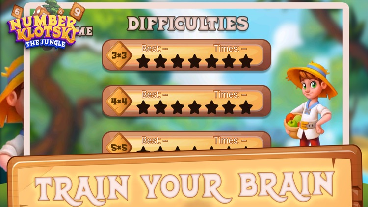 Number Klotski - The Jungle