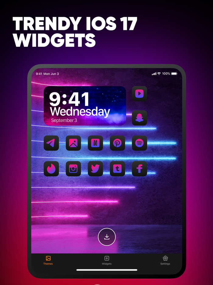 ThemeOn・widgets icons changer