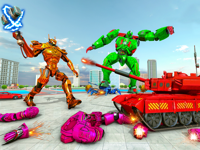 Spider Wars Robot Game