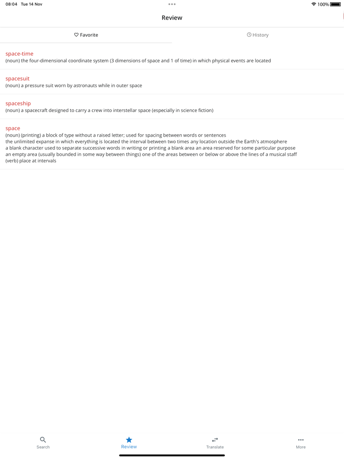 English Fast Dictionary