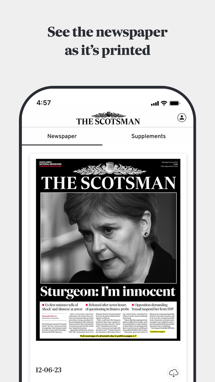 The Scotsman Newspaper