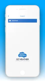 oz weather iphone screenshot 2