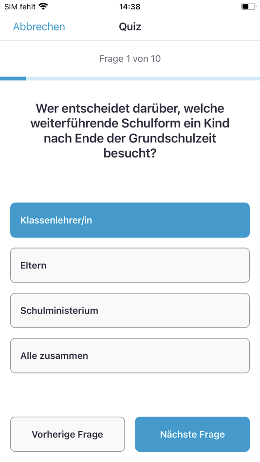 #3. Schulwahl-App für NRW (iOS) Podle: RWI - Leibniz-Institut fur Wirtschaftsforschung e. V.