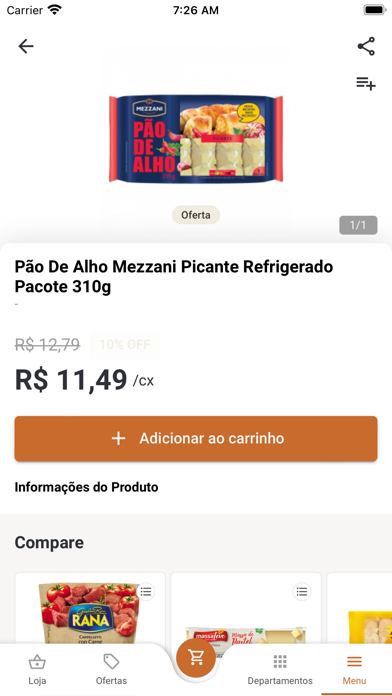 Supermercados Madrid Screenshot