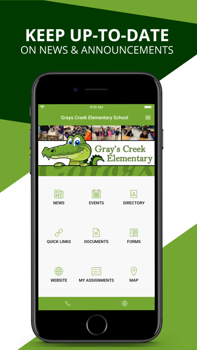 Grays Creek Elementary School Screenshot