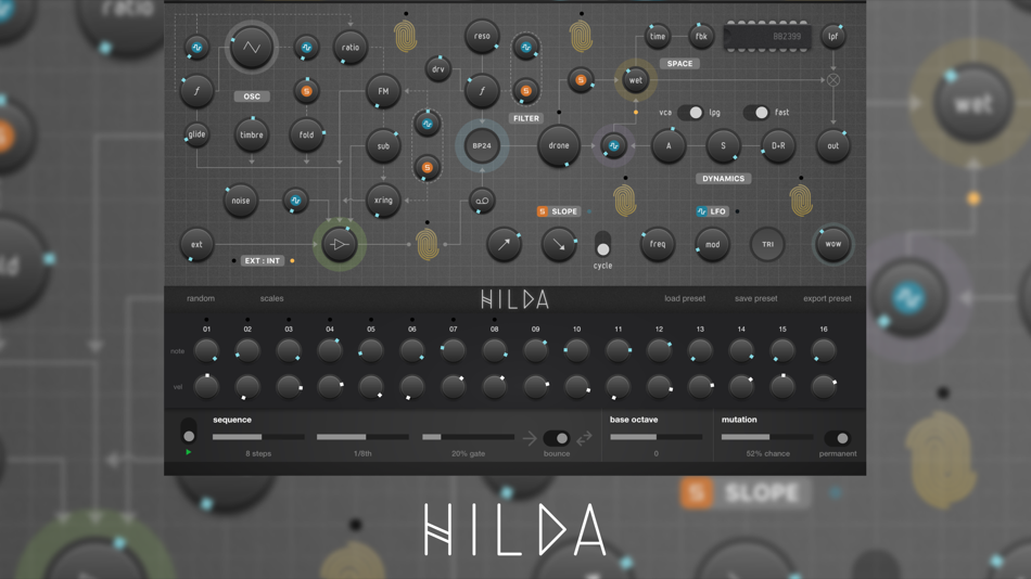 #3. Hilda Synthesizer (iOS) 由: Bram Bos