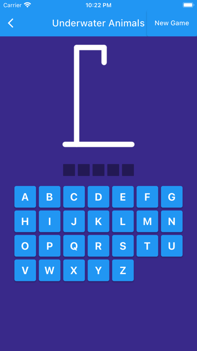 Animals - Hangman Screenshot