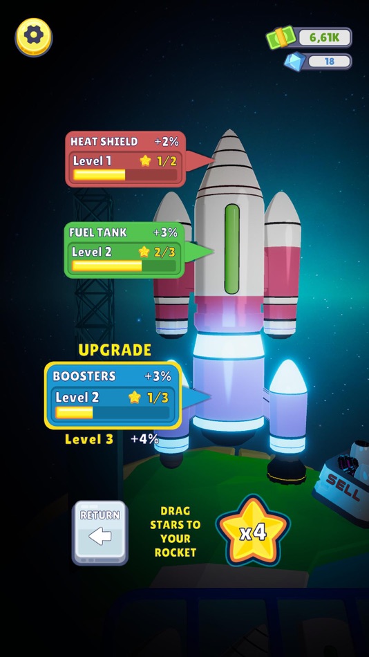 #10. Booster Up! (iOS) 由: Rollic Games