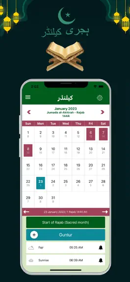 Game screenshot Muslim Calendar 2023 Times mod apk