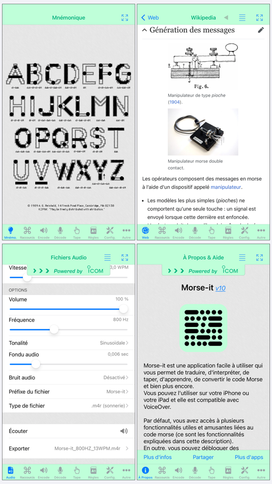 #10. Morse-It (iOS) Podle: Francis Bonnin