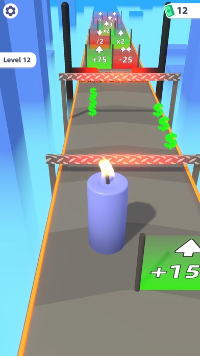 Candle Melt Runner! Screenshot