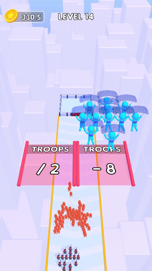 #4. Merge Warriors 3D (iOS) 由: Rawky Studios