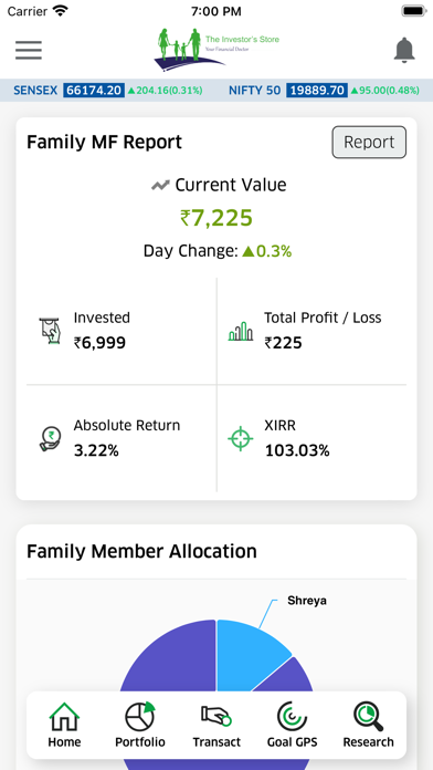 The Investors Store Screenshot