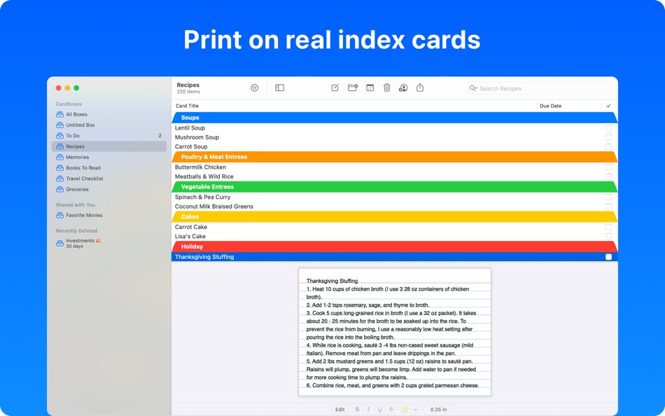 #4. QwikCards (macOS) 由: SoftFrame
